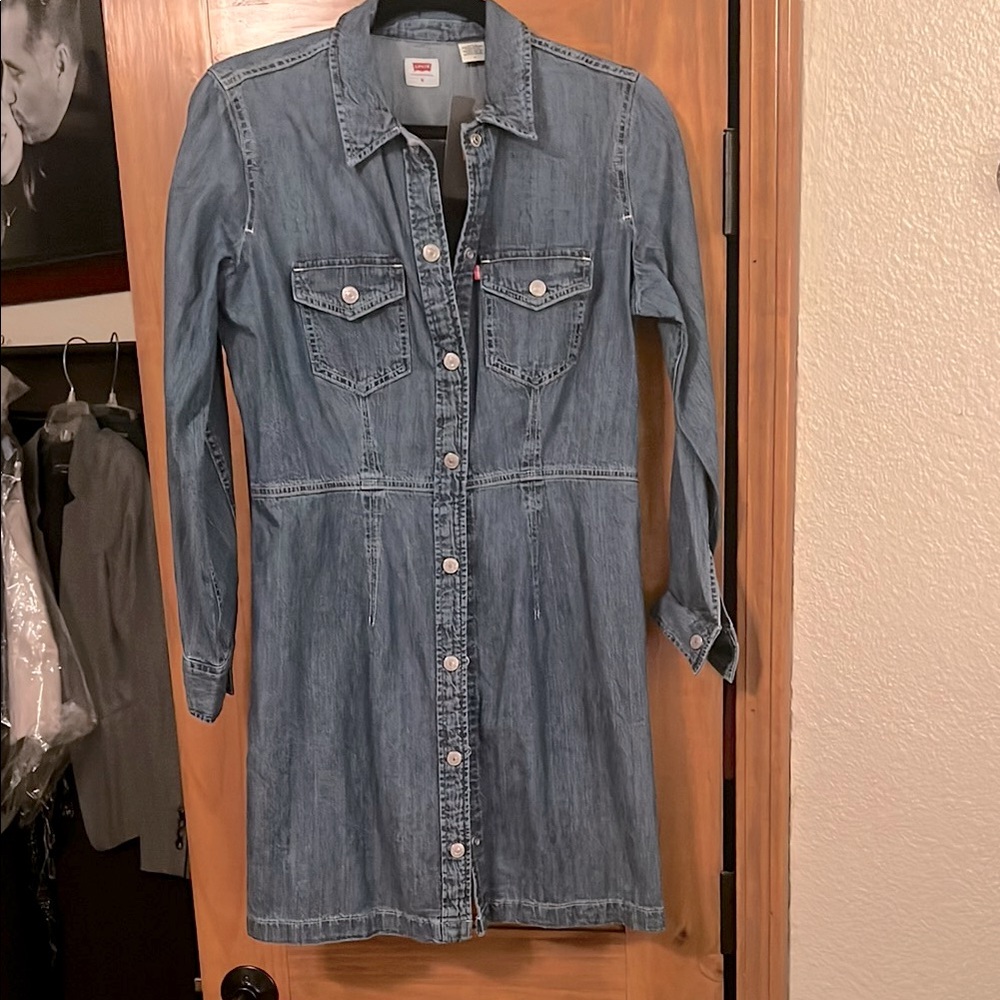 Levi's Denim Button-Up Dress